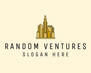 Gold City Property  logo design