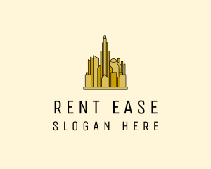 Gold City Property  logo design