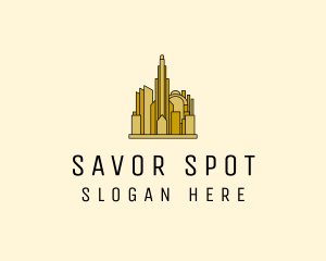 Gold City Property  logo design