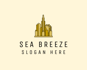 Gold City Property  logo design