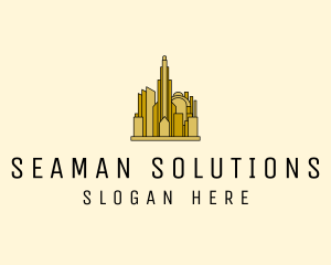 Gold City Property  logo design