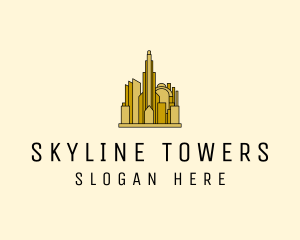 Gold City Property  logo design