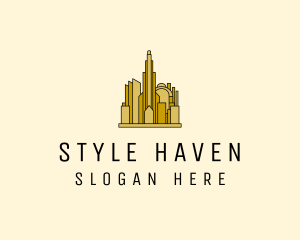 Gold City Property  logo design