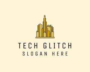 Gold City Property  logo design