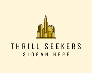 Gold City Property  logo design