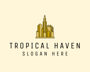 Gold City Property  logo design