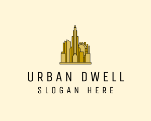 Gold City Property  logo design