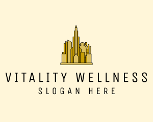 Gold City Property  logo design