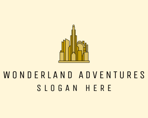 Gold City Property  logo design