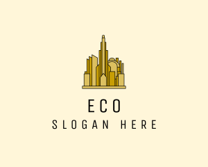 Gold City Property  logo design