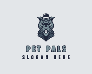 Pug Pet Veterinary logo design