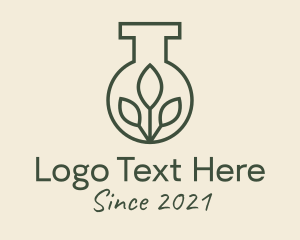 Lab - Essential Oil Laboratory logo design