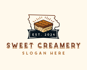 Chocolate Crisp Dessert logo design