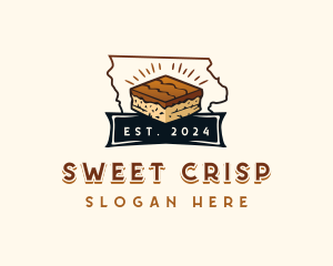 Chocolate Crisp Dessert logo design