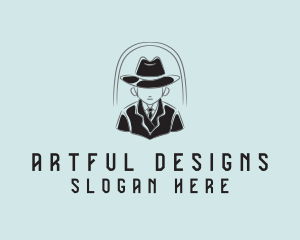 Investigator Sleuth Gangster logo design