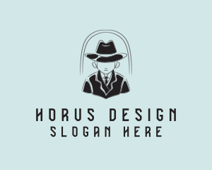 Investigator Sleuth Gangster logo design