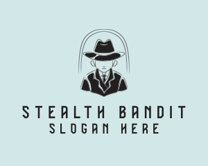 Investigator Sleuth Gangster logo design