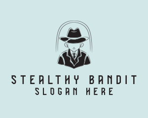 Investigator Sleuth Gangster logo design