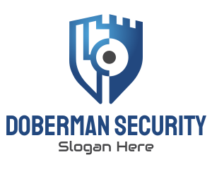 Digital Technology Security logo design