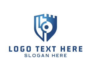 Formal - Digital Technology Security logo design