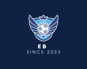 Football - Soccer Club Crest Wings logo design