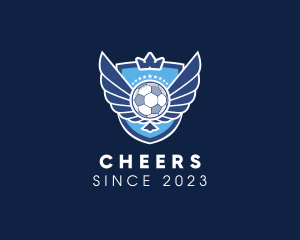 Soccer - Soccer Club Crest Wings logo design