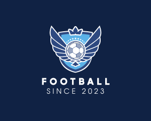 Soccer Club Crest Wings logo design