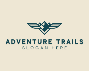 Adventure Peak Wings  logo design