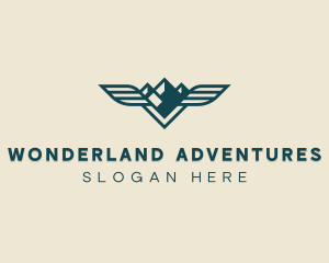 Adventure Peak Wings  logo design