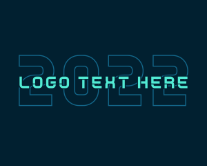 Futuristic Cyber Technology Logo