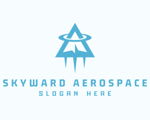 Aerospace - Airplane Travel Orbit logo design