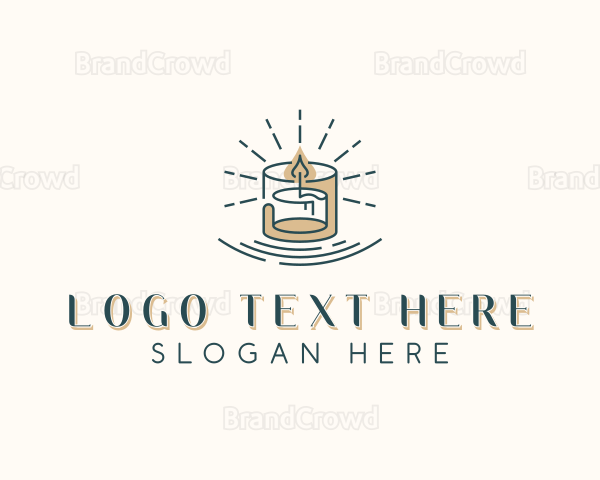 Spa Scented Candle Logo