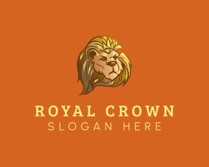 Royal Crown Lion logo design