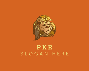 Zoo - Royal Crown Lion logo design