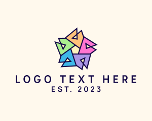 Talent Search - Modern Creative Star logo design