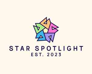 Modern Creative Star logo design