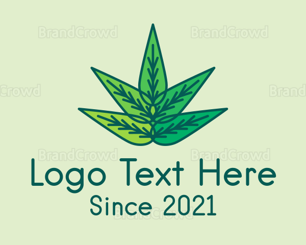 Organic Natural Leaves Logo