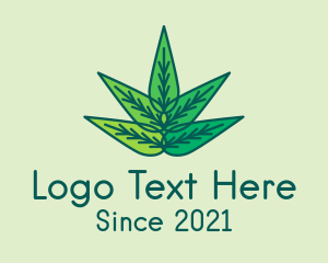 Eco Friendly - Organic Natural Leaves logo design