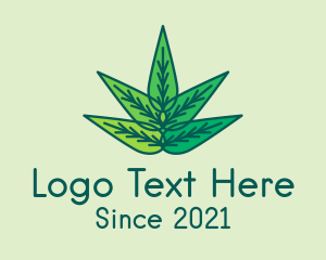 Organic Products - Organic Natural Leaves logo design