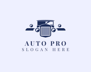 Retro Car Automobile Logo