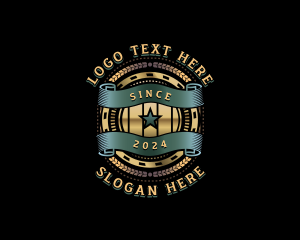 Elegant - Premium Star Brewery logo design