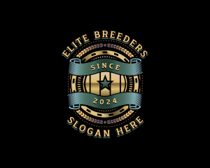 Premium Star Beer Brewery  logo design