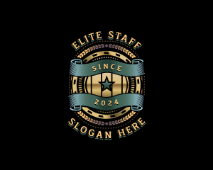 Premium Star Beer Brewery  logo design