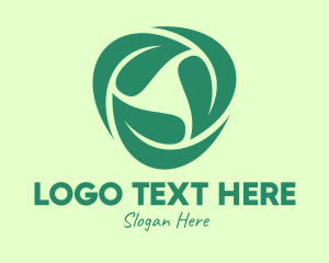 Herb - Green Eco Leaves logo design