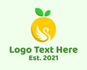 Farming - Lemon Swan logo design