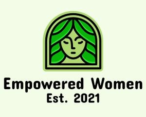 Nature Woman Arch  logo design