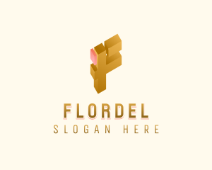 Professional Studio Letter F logo design