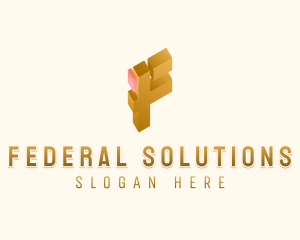 Professional Studio Letter F logo design