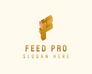 Professional Studio Letter F logo design