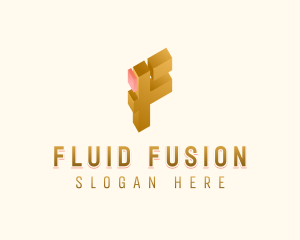 Professional Studio Letter F logo design